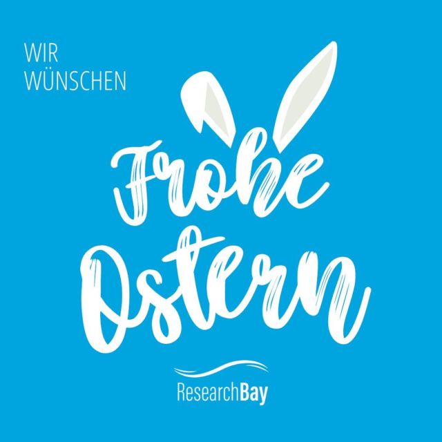Wir wünschen euch
FROHE OSTERN 🐣🐰 
und ein verlängertes sonniges Wochenende.

Wer noch nicht registriert ist, kann das gerne hier tun (Link in Bio) und seine UrlaubsKASSE, mit der Teilnahme an unseren Studien, etwas auffüllen.

Euer Research Bay Team 🐣